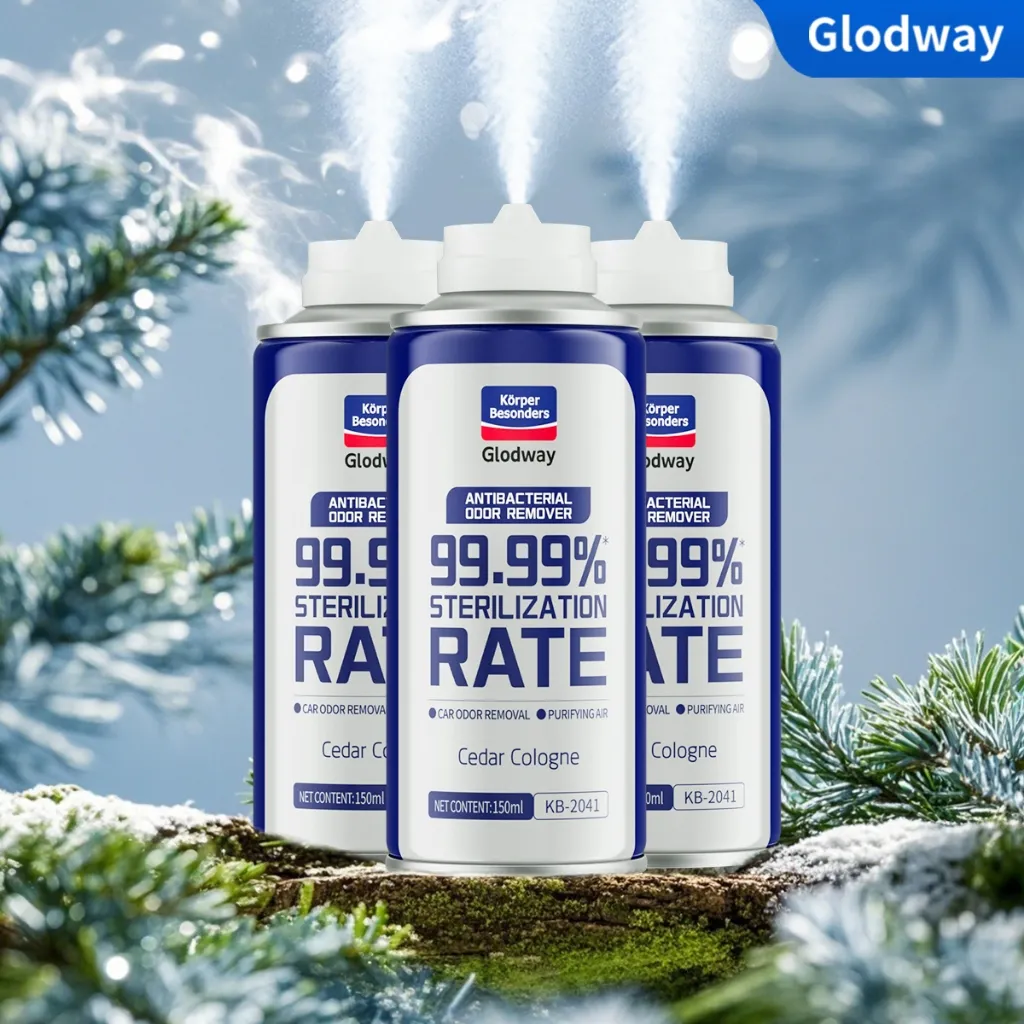 Bisa COD 3 Botol Lebih Murah Glodway Cedar Cologne Air Freshener Sterilisasi 99.99% Rumah Anti Bau Deodorant Semprot Penghilang Bakteri Otomatis Spray Anti Bacterial Air Refresher Di Dalam Mobil Odor Eliminator Pewangi Car Parfum Aromaterapi Aksesoris