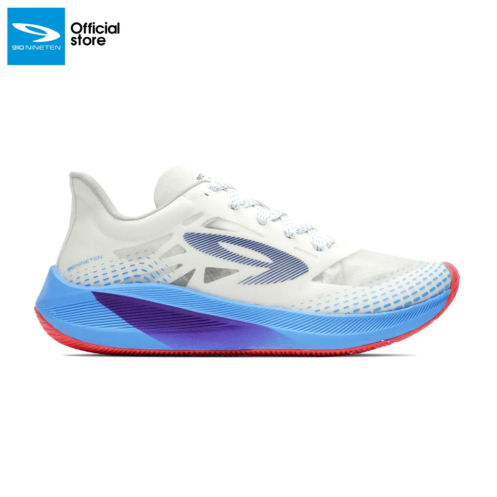 910 Nineten Haze 1.5 Special Edition (SE) Sepatu Lari - Putih/Biru/Merah