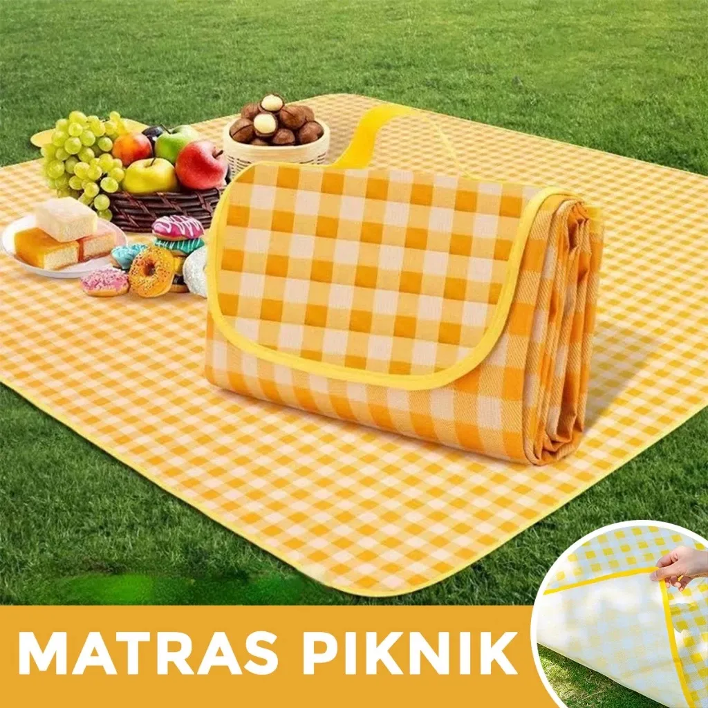 TOKOJUJUR RH170 Tikar Piknik Tebal Waterproof Alas Piknik Camping Hiking Outdoor Tahan Air
