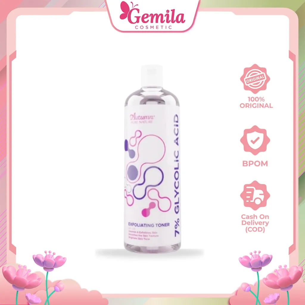 AUTUMN Exfoliating Toner 7% Glycolid Acid 500ml - Toner Eksfoliasi