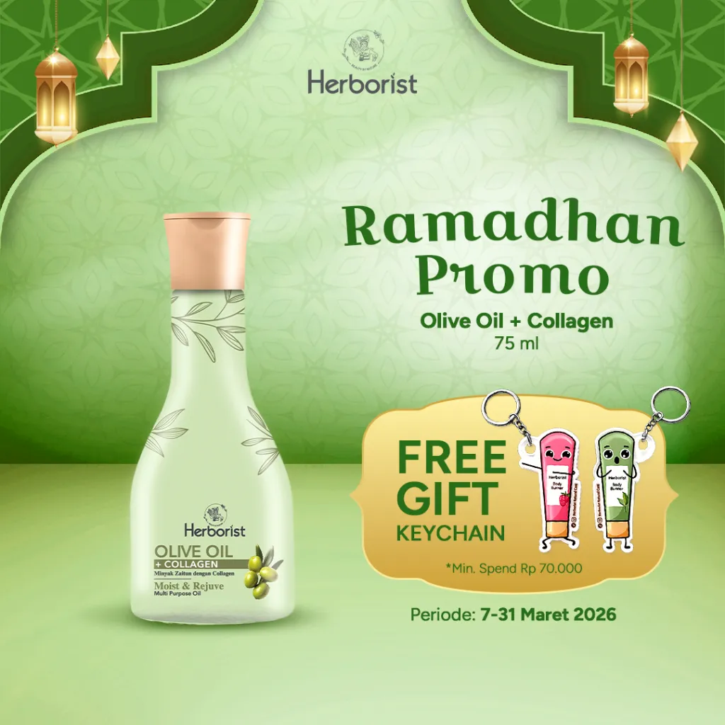 Herborist Minyak Zaitun + Collagen 75ml