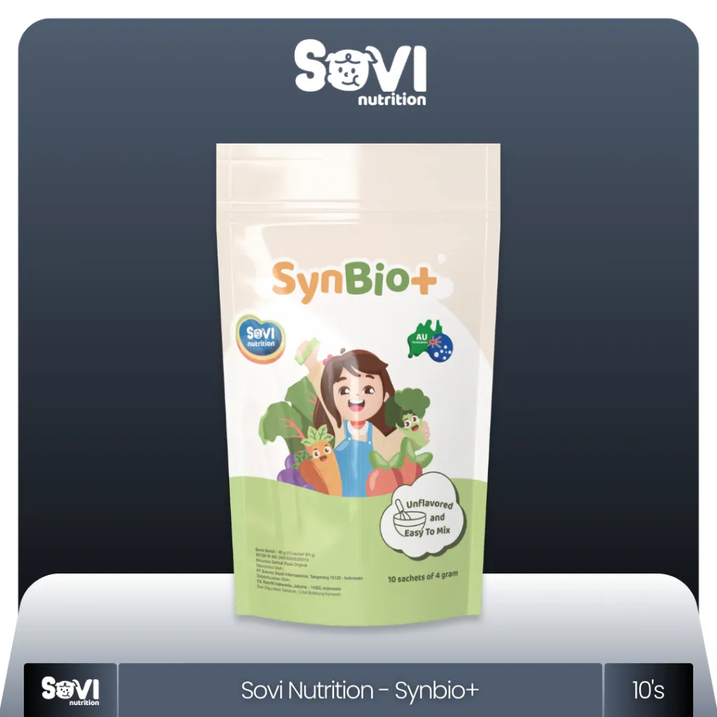 Probiotic + Prebiotic - Synbio+ Untuk Pencernaan Anak Dengan Probiotik
