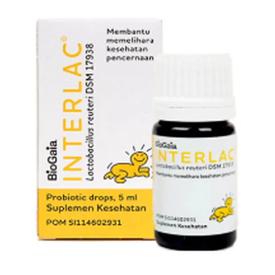 INTERLAC PROBIOTIC DROPS 5ML