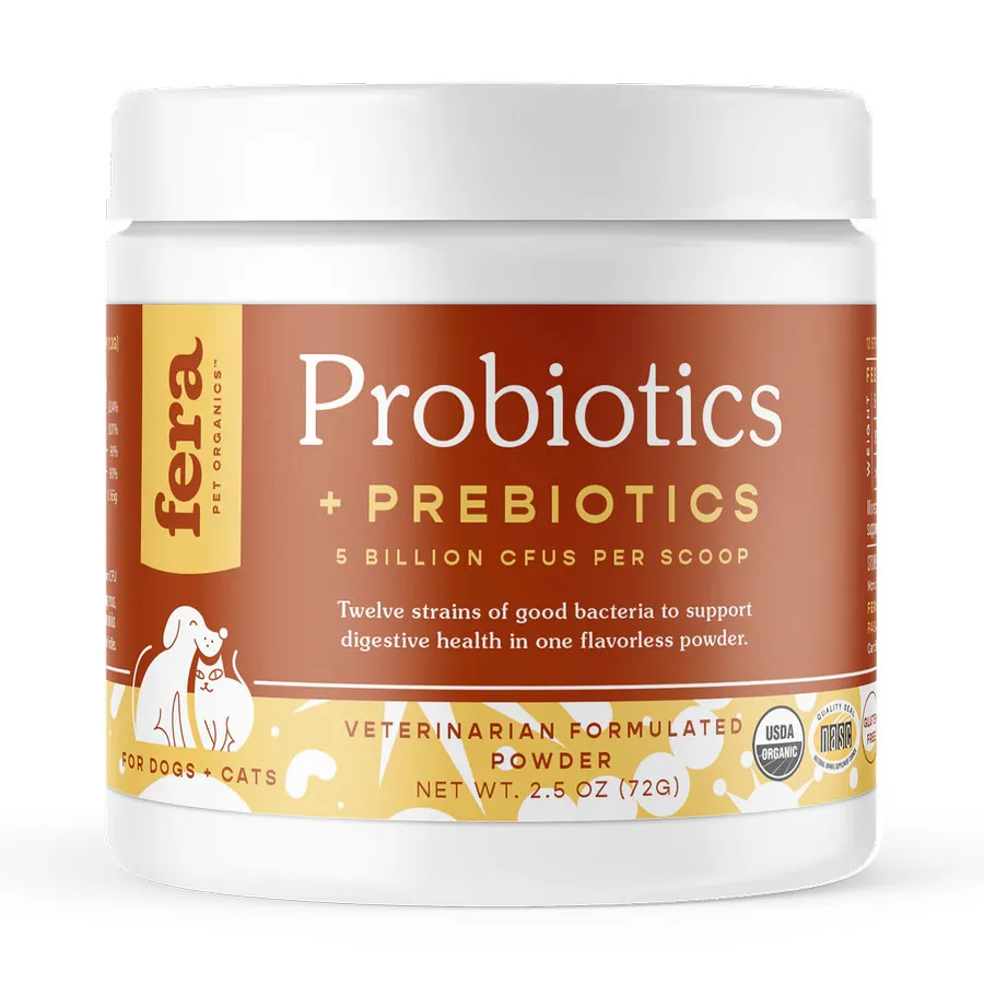 [SUNNYPAWS] FERA Organic Probiotics Prebiotic Vitamin Supplement Anjing Kucing Dog