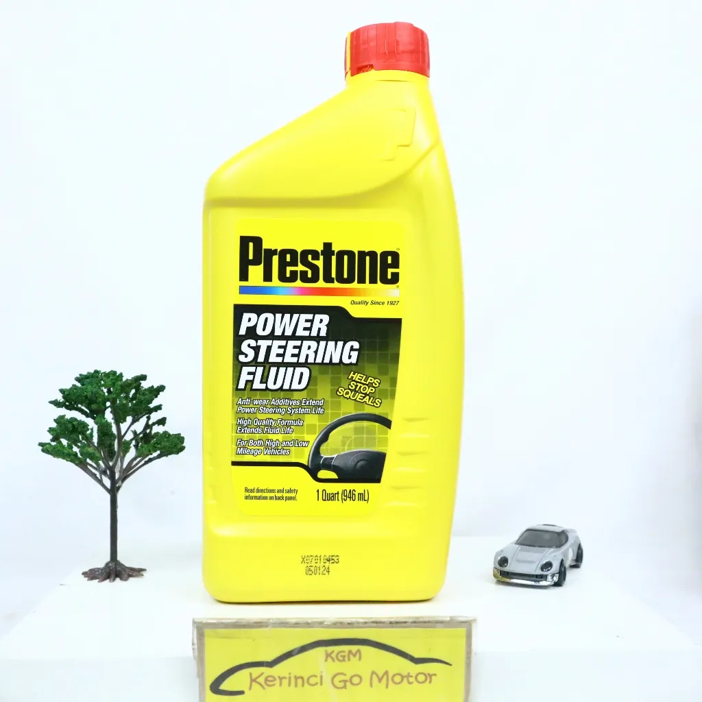 Prestone Oli Power Steering Fluid Merah 1 Liter Pelumas Minyak Stir Original