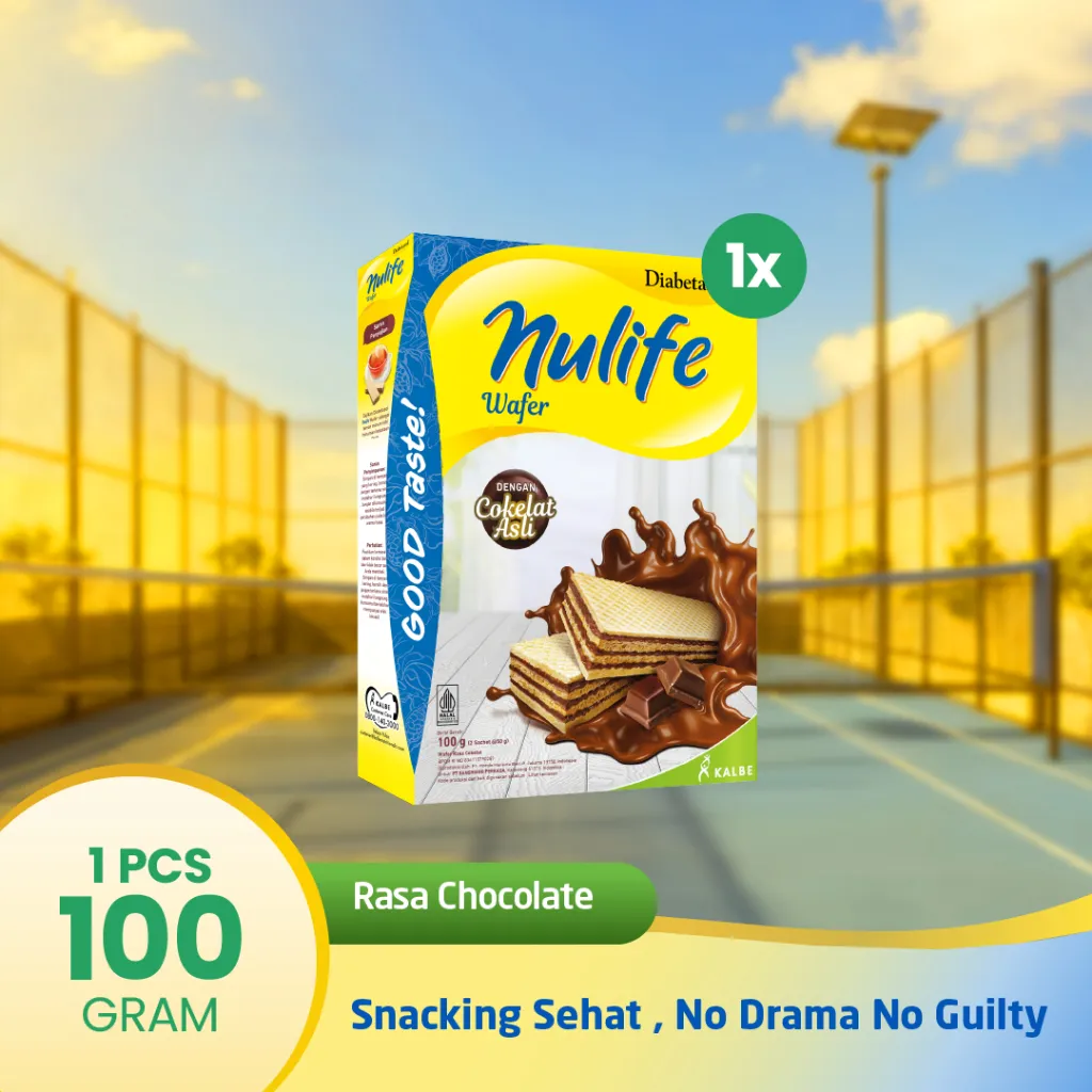 Nulife Wafer Chocolate 2x50g
