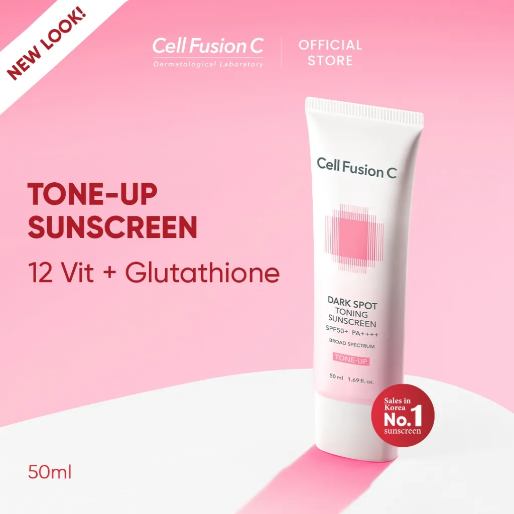 CELL FUSION C - Toning Sunscreen 100 SPF50+ PA++++ | Korea’s No.1 Tone Up Hybrid Sunscreen (Mixed Physical & Chemical Sunscreen)