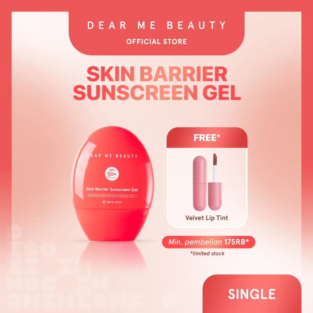 Dear Me Beauty [REAL SPF Certified] Skin Barrier Physical Sunscreen SPF 50 PA++++ (BUY 2PCS SAVE MORE)