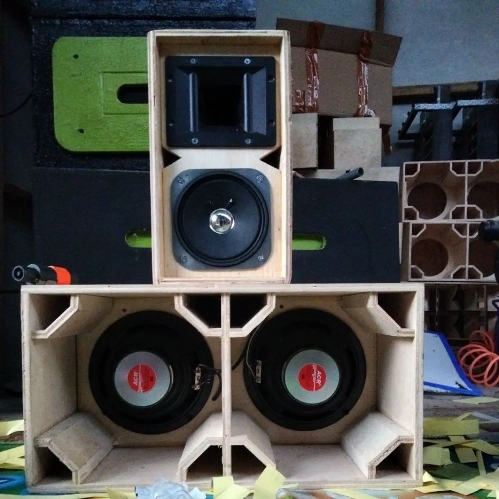 paket sound sistem 6in planar doble model brew +lineray