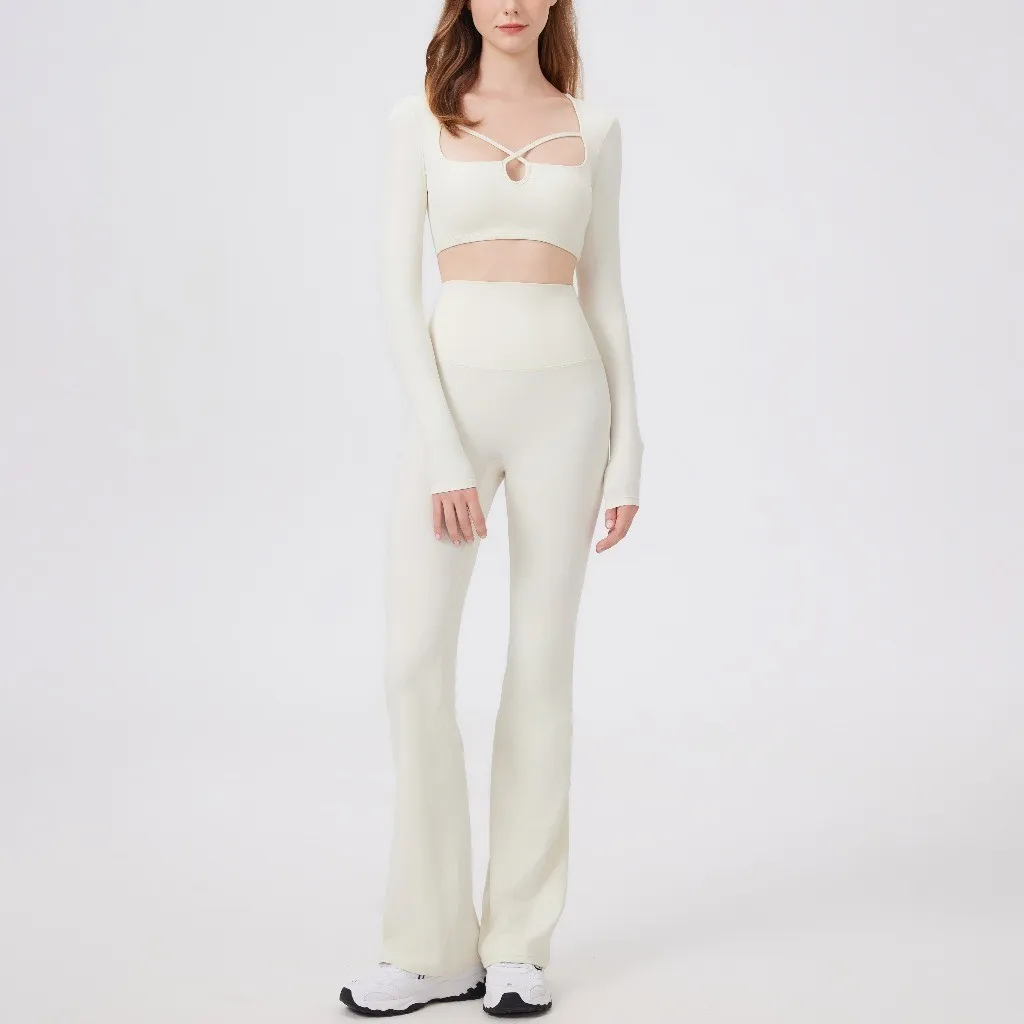 LENKA - SPORTS BRATOP OR FLARED LEGGING Olahraga Gym Pilates Sportswear MARGIE