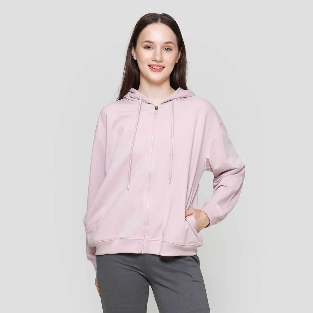 Nevada Solid Basic Baby Terry Jaket Wanita 122919932