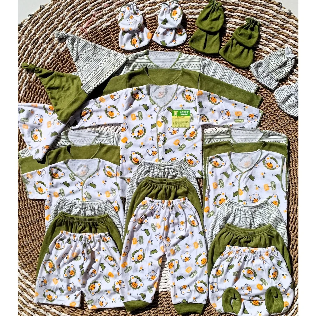 27 PCS paket hemat baju bayi baru lahir paket hemat Newborn paket komplit bayi baru lahir SNI