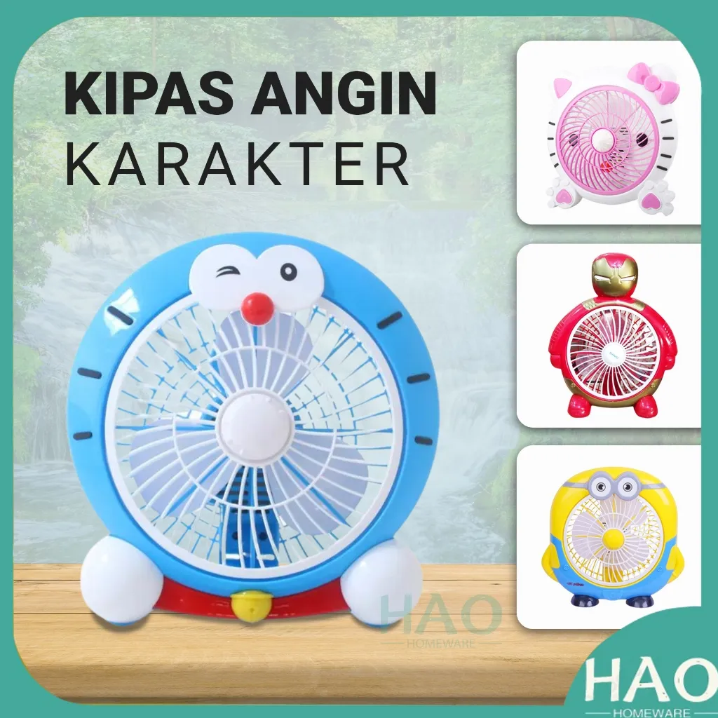 Kipas Angin Karater 10inch/Kipas angin meja listrik