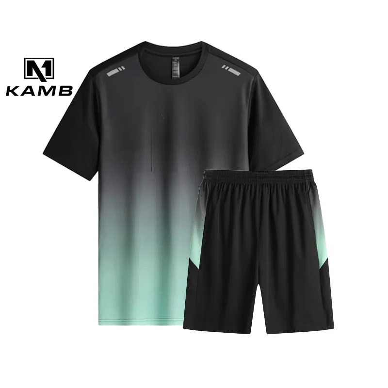 KAMB setelan baju joging olahraga pria/celana badminton pria