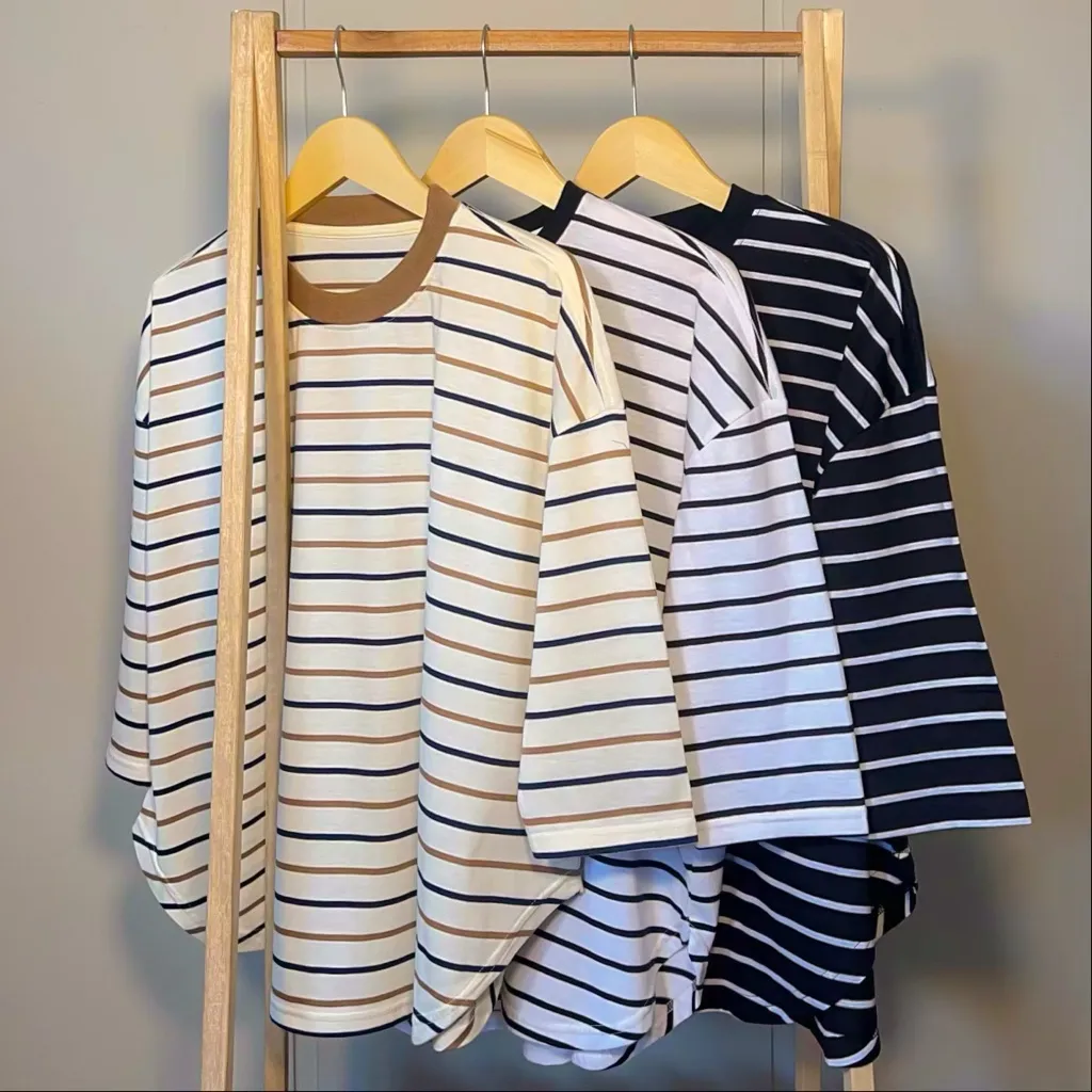 PROMO 4.4 | STRIPE OVERSIZE OVAL DEWASA BY KENZBASIC