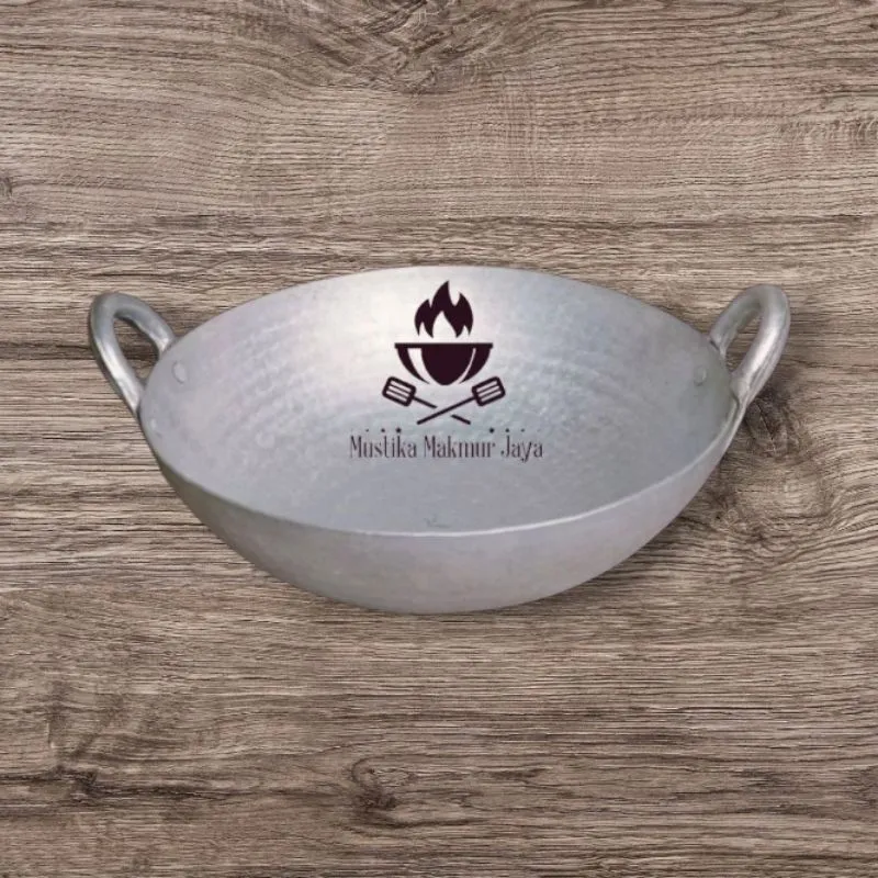 Wajan Cekung Aluminium Asli Garut anti lengket