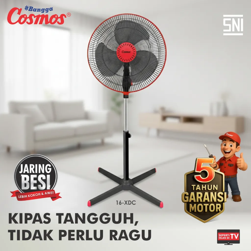Cosmos Kipas Angin Stand Fan 16-XDC