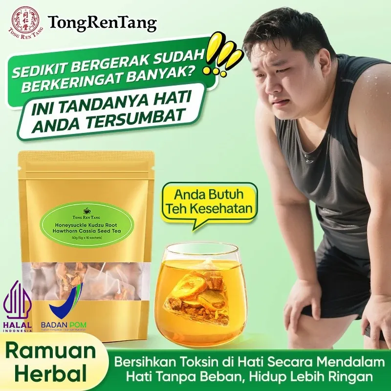 Teh Tong Ren Tang Herbal Alami | Bantu Jaga Kesehatan Hati & Detoks Lemak