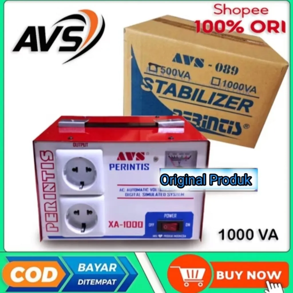 STABILIZER AVS PERINTIS 1000 WAT / Stavol AUTOMATIC Voltage