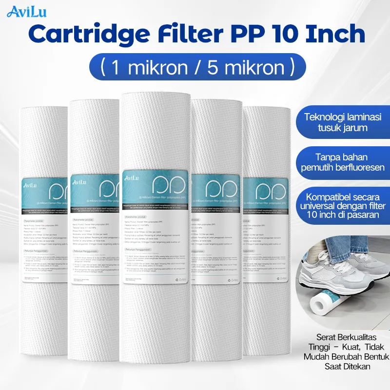 Filter Cartridge PP 10 Inch  AviLu  1/5 micron