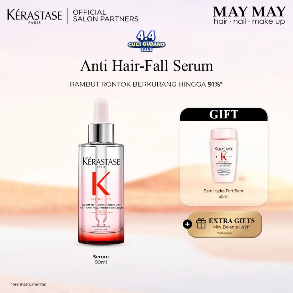 [READY STOCK] Kerastase Genesis Serum 90ml Serum Anti Rontok & Patah