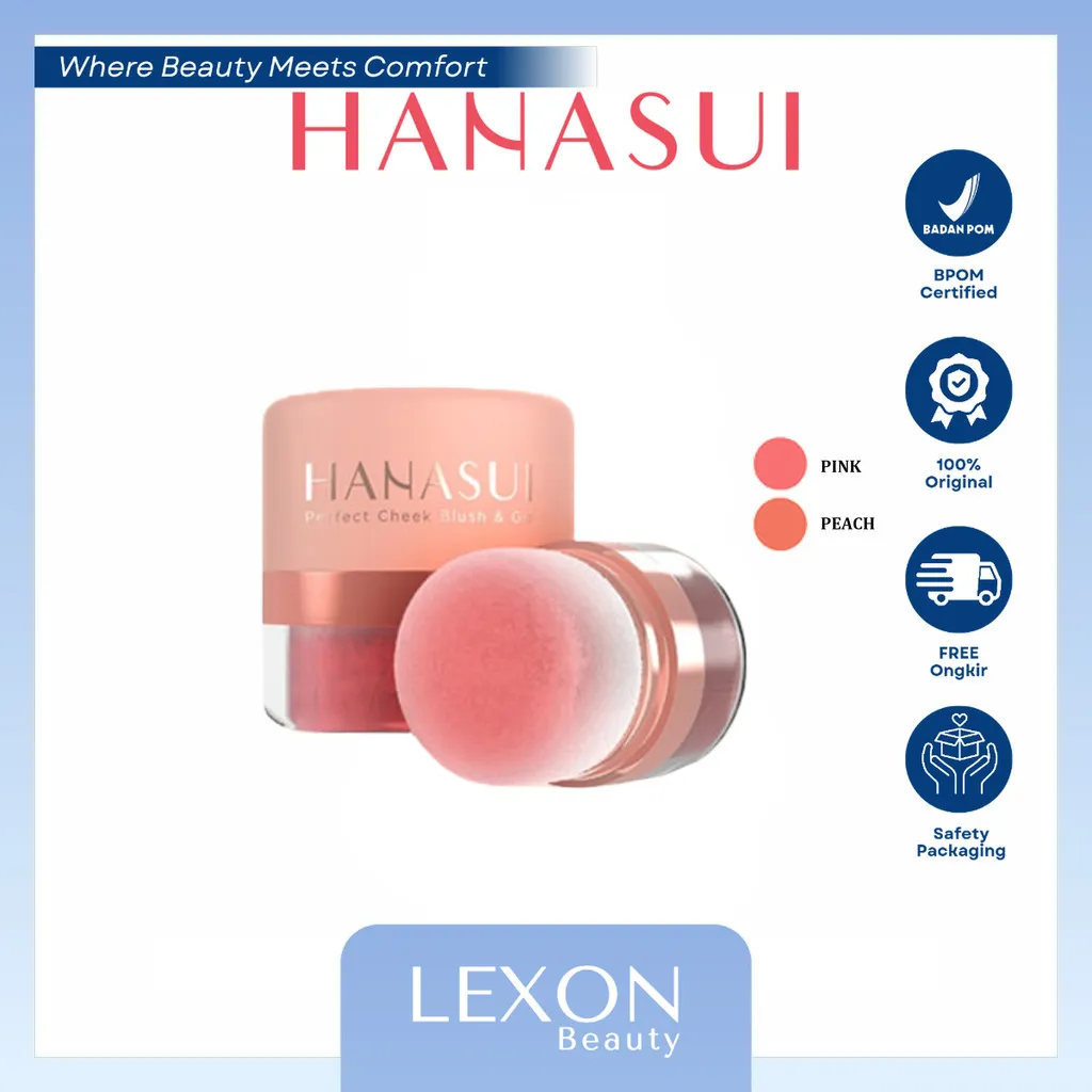 [Hanasui] Perfect Cheek Blush & Go