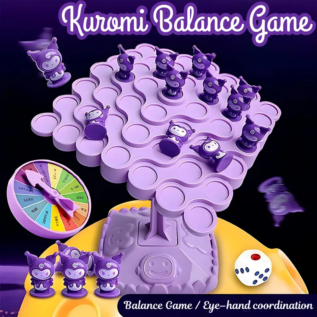 Toy Studio Mainan Balancing Board Game Papan Latih Keseimbangan Balance Tree Kuromi Capybara
