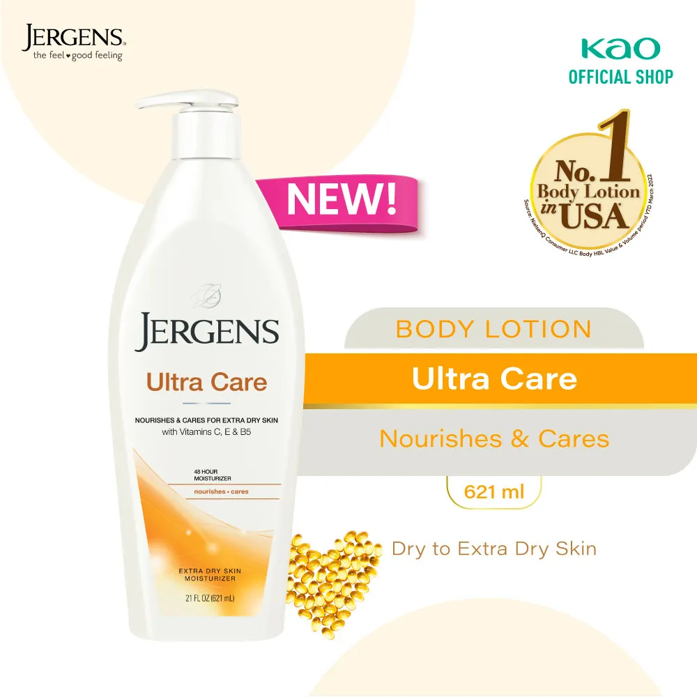 Jergens Ultra Care - Dry to Extra Dry Skin Body Lotion 621ml