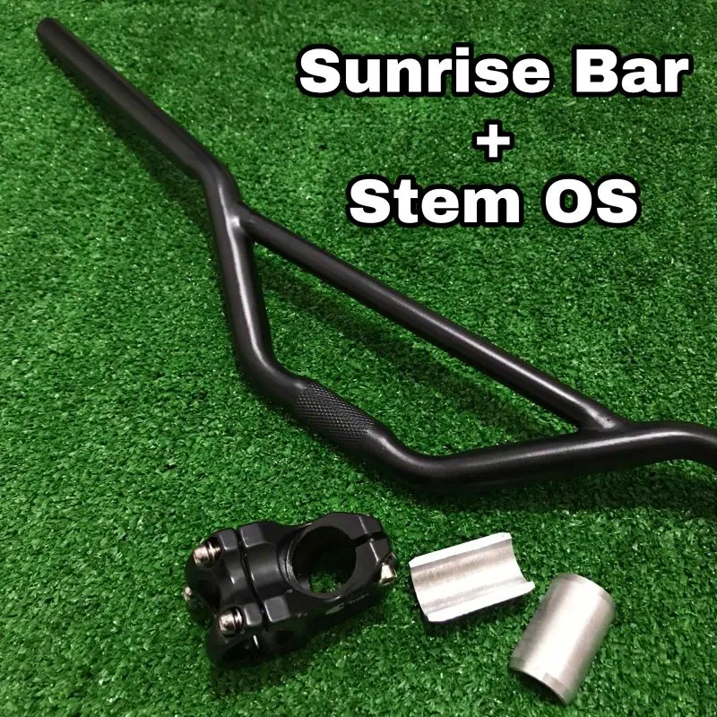 Stang Sepeda Sunrise Bar Handlebar Sunrise Sepeda Mtb Bmx Federal Commuter Bike Fixie