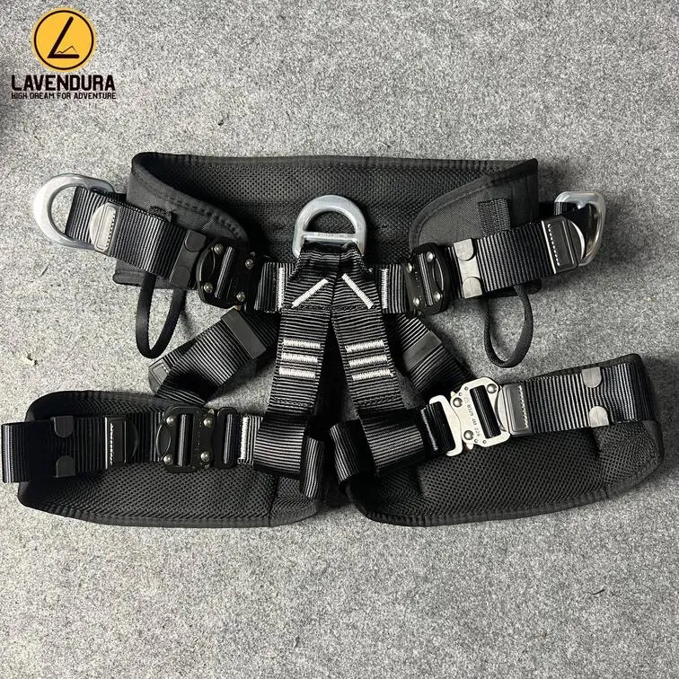 Seat Harness Safety Belt PPlus Descent Rock Climbing Harness Half-body Harness sem seat harness caving halfbody harness rock climbing fullbody harness safety sar
