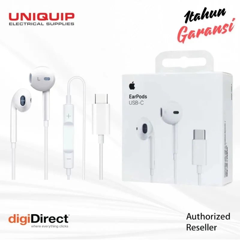 Earphone earpods type-c in-ear wired with mic Audio microphone