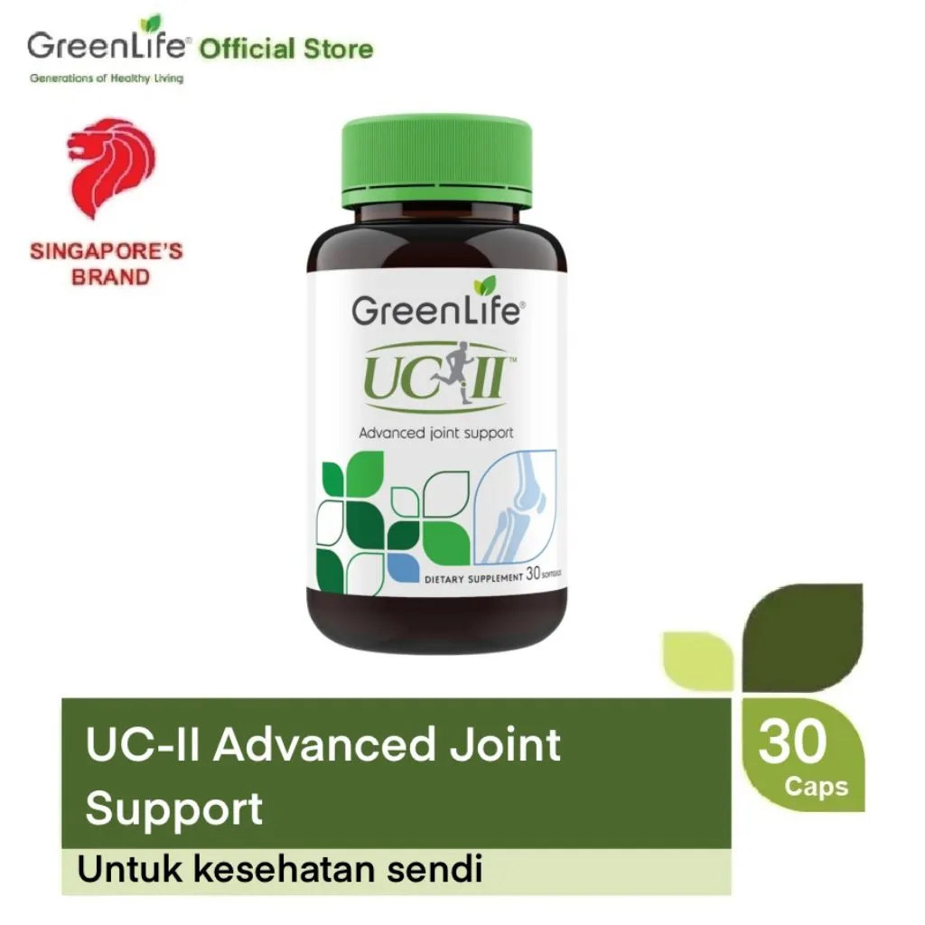 GreenLife UC-II Advanced Joint Support isi 30 Kapsul Suplemen Sendi