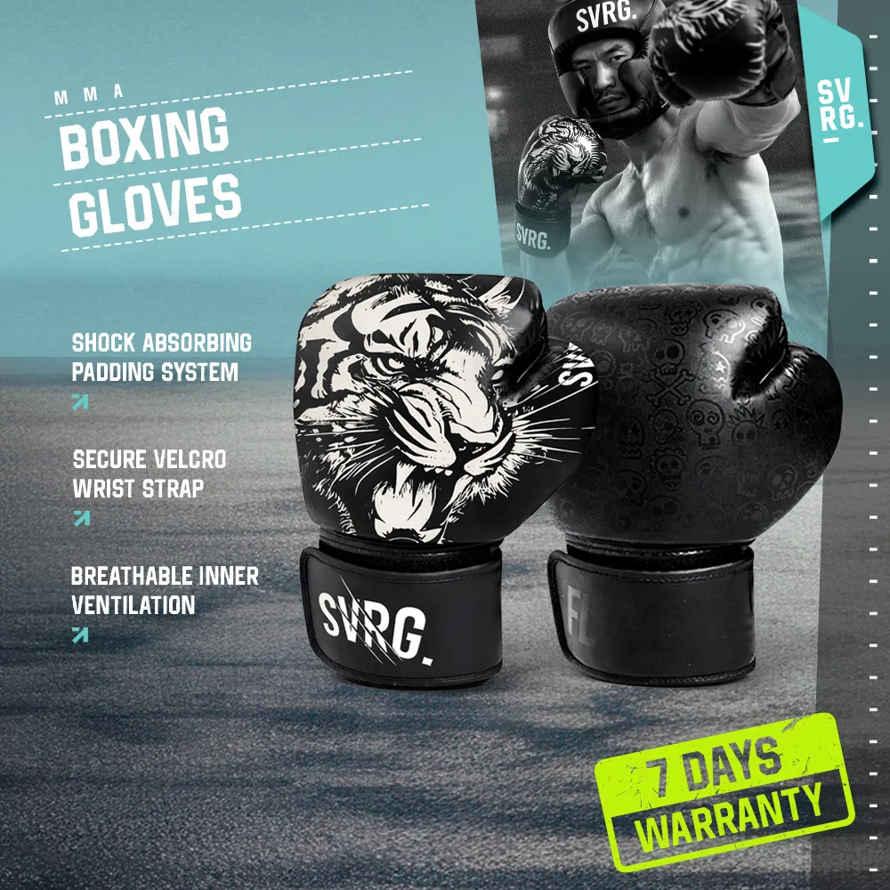 SVRG Boxing Gloves - Sarung Tinju Muay Thai - MMA - Kickboxing