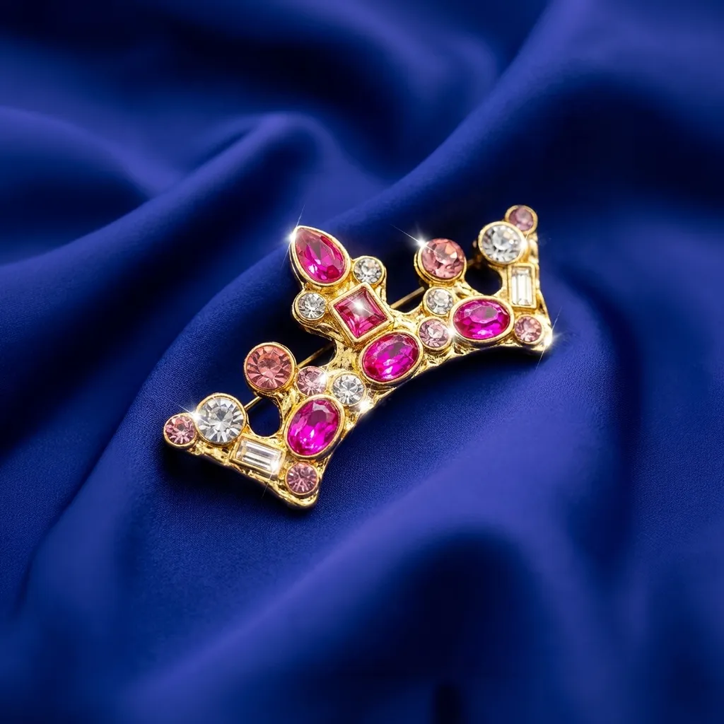 MANDJHA BROOCH & RING HIJAB By IVAN GUNAWAN - BROS JILBAB