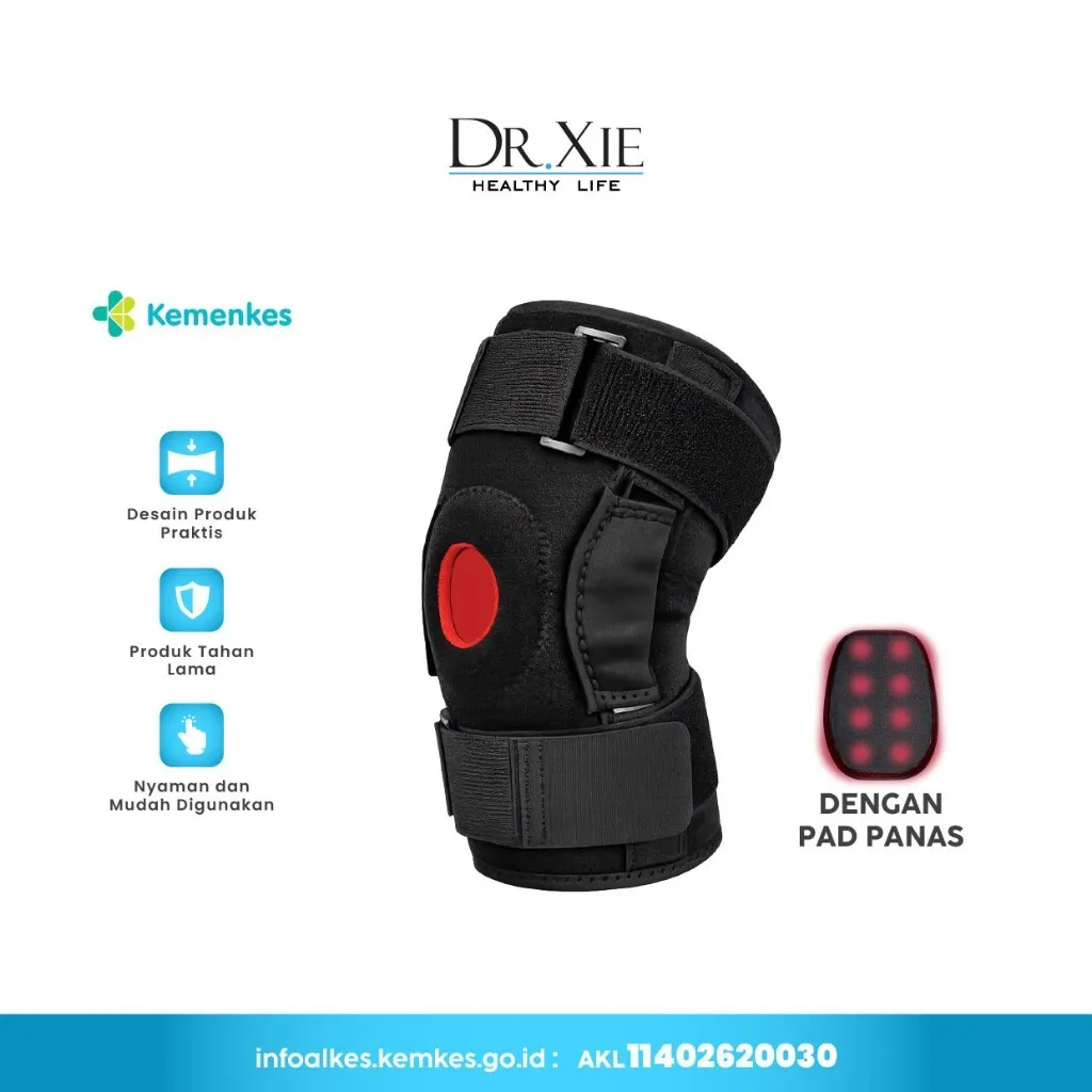 Sabuk Terapi Pemanas Lutut Nyeri Dr Xie / Deker Lutut Dr. Xie