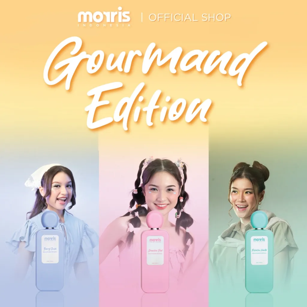 Morris Eau De Perfume Gourmand Special Edition 100ml | Parfume Aroma Manis Kue Vanilla | Perfume Wanita Wangi Tahan Lama