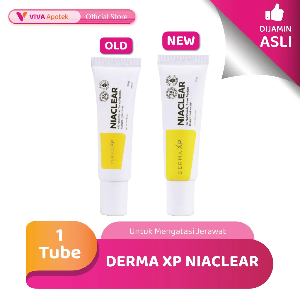 Derma XP Niaclear untuk Mengatasi Jerawat (1 Tube)
