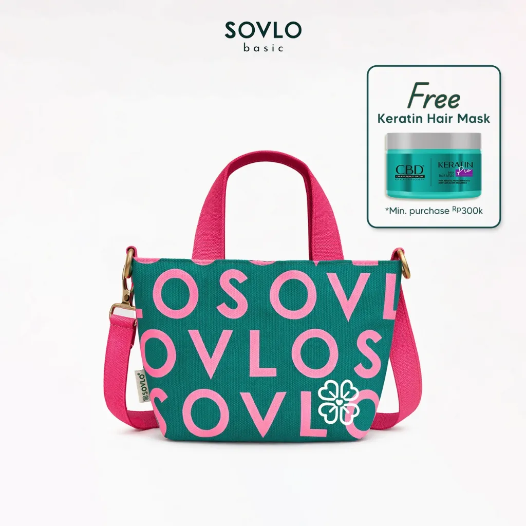 SOVLO Mini Daily Sling Bag - Tas Kecil Wanita Muat HP - Tas Jalan Jalan Wanita Simple & Praktis