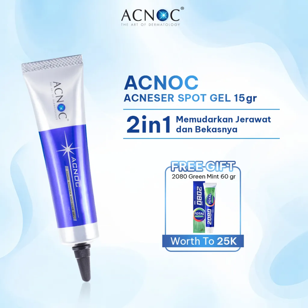 Shopee Best Seller ACNOC Acneser Spot Gel - Meredakan Jerawat