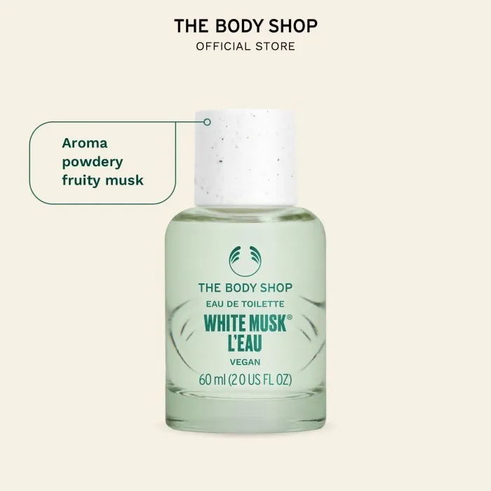 The Body Shop White Musk L'eau Eau De Toilette EDT 60ml
