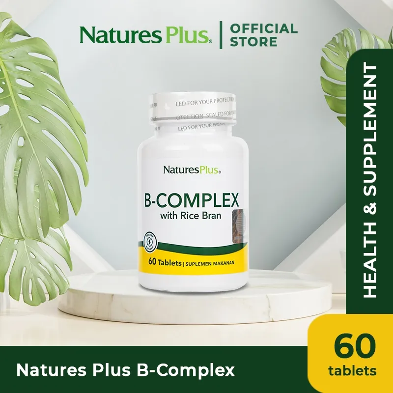 Natures Plus B-Complex -  60 Tablets