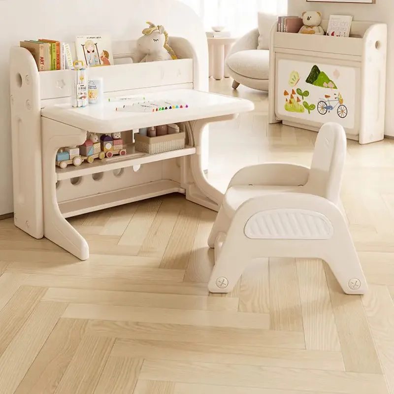 DUO Foldable drawing table meja belajar anak dan kursi