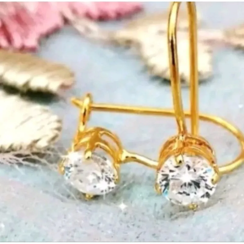 anting DESY dewasa titanium gold anti karat anti luntur terlaris