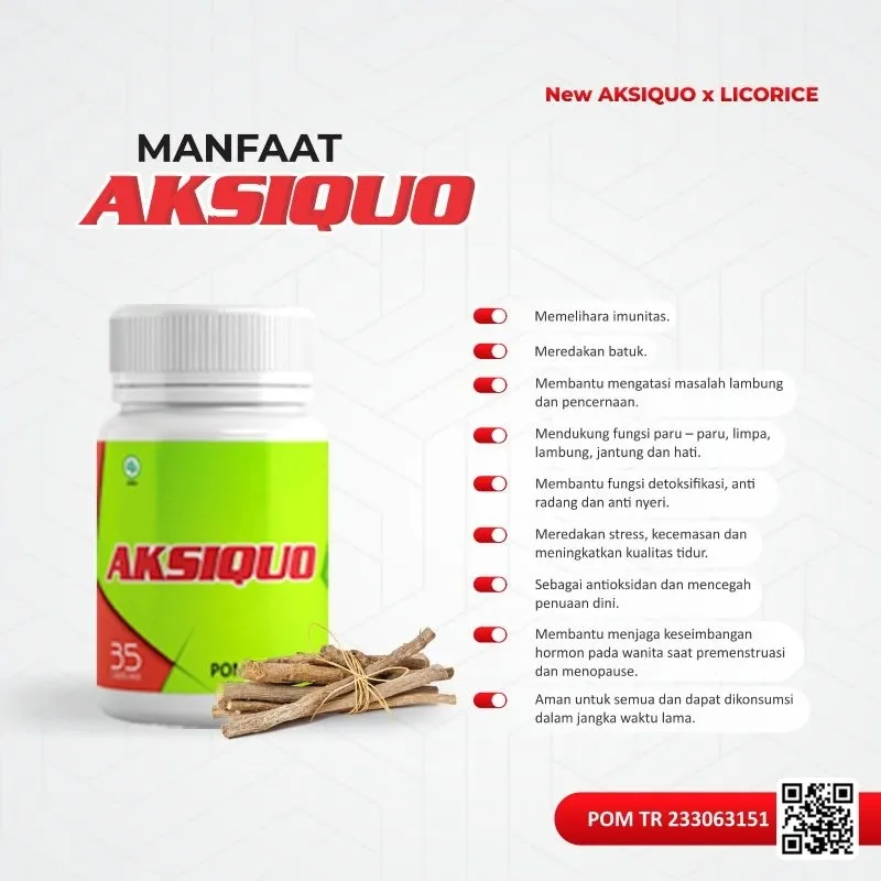 AKSIQUO | AKSI PROBIOTIK G-18 | IMUNE BOOSTER MENINGKATKAN IMUN DAYA TAHAN TUBUH