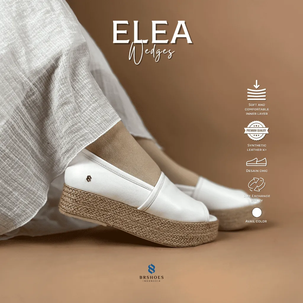 BRSHOES ELEA Sepatu Sandal Wedges Wanita Casual