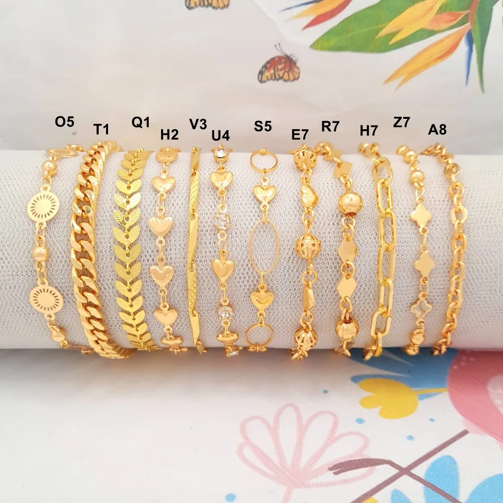 Gelang Tangan Wanita Xuping Model Simpel Sehari Hari Cantik - BB080