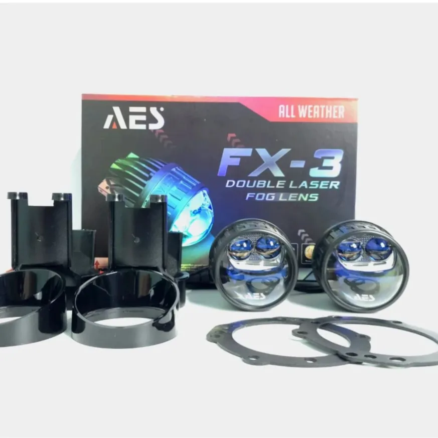 Foglamp Biled AES FX 3 Warna 65watt 3 Inch foglamp toyota honda DLL