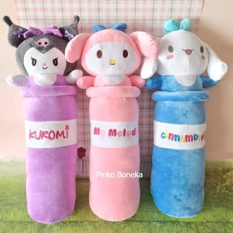 Boneka Guling Anak Guling Animal Binatang Karakter Kuromi My Melody Cinnamoroll 60cm