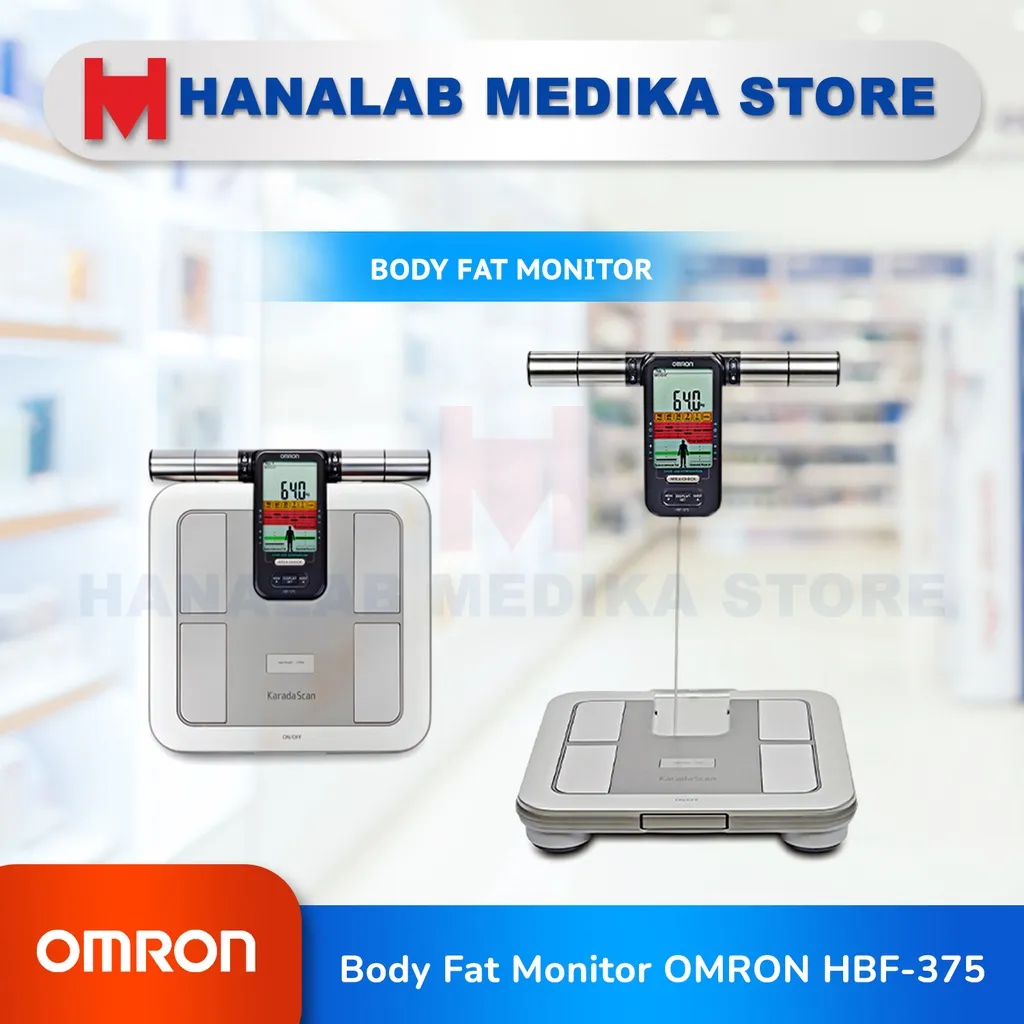 Karada Scan Body Composition Monitor Omron HBF-375 / Timbangan Digital Omron HBF-375 / Omron HBF-375 / Karada Scan Omron HBF-375