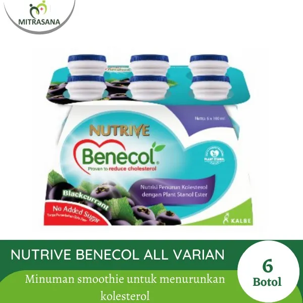 Nutrive Benecol 1pack 6btl Minuman smoothie